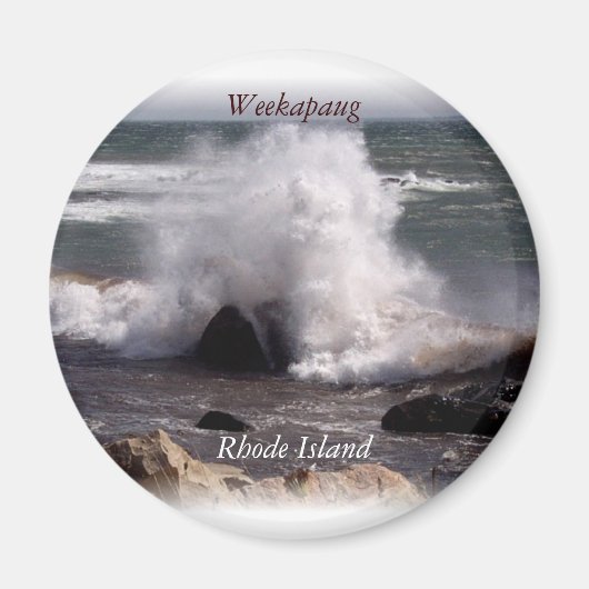 Rhode Island, Weekapaug Magnet (Vorne)