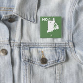 Rhode Island Zuhause weg Vom Staat Button Abzeiche (Beispiel)
