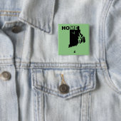 Rhode Island Zuhause weg Vom Staat Button Abzeiche (Beispiel)