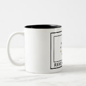 Rhode Island Zweifarbige Tasse (Links)