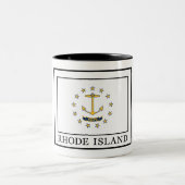 Rhode Island Zweifarbige Tasse (Mittel)