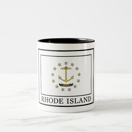 Rhode Island Zweifarbige Tasse (Mittel)