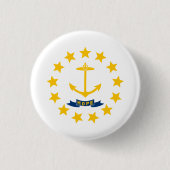 Rhode Islander Flag, Flagge der Insel Rhode Button (Vorderseite)