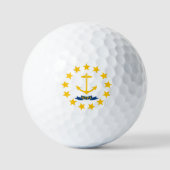 Rhode Islander Flagge, Flagge von Rhode Island Golfball (Vorderseite)