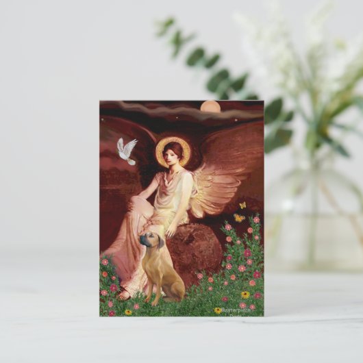 Rhodeisn Ridgebak 2 - Angel mit Sitz Postkarte (Stehend Vorderseite)