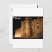 Rhodes Greece angie Postkarte (Vorne/Hinten)
