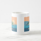 Rhodes Greece Pastel Travel - Mittelalterliche Alt Kaffeetasse (Mittel)