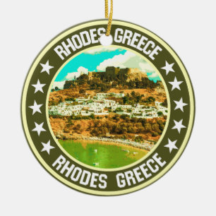 Rhodes Keramik Ornament