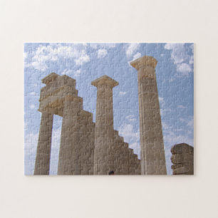 Rhodes Lindos Amphitheater Griechenland Puzzle
