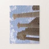 Rhodes Lindos Amphitheater Griechenland Puzzle (Vertikal)