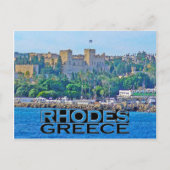 Rhodes Postkarte (Vorderseite)