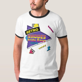 Rhodes Pride Days 2024 Retro Rhodes T-Shirt