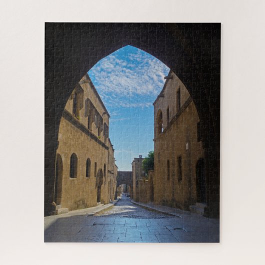 Rhodes Street of the Knights Puzzle (Vertikal)