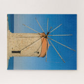 Rhodes Windmill Jigsaw Puzzle (Horizontal)