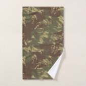 Rhodesian Brushstroke CAMOUFLAGE Badhandtuch Set (Handtuch)