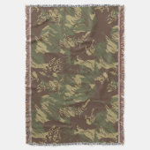 Rhodesian Brushstroke CAMOUFLAGE Decke (Vorderseite Vertikal)