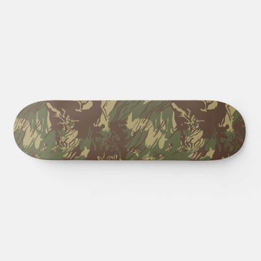 Rhodesian Brushstroke CAMOUFLAGE Skateboard (Horizontal)