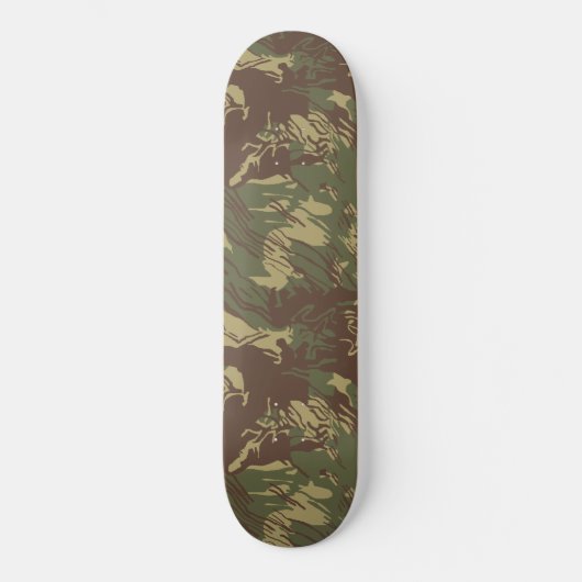 Rhodesian Brushstroke CAMOUFLAGE Skateboard (Vorderseite)