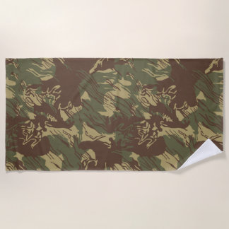 Rhodesian Brushstroke CAMOUFLAGE Strandtuch