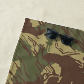 Rhodesian Brushstroke CAMOUFLAGE Strandtuch (Beispiel)