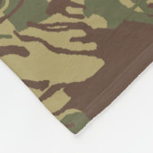 Rhodesian CAMOUFLAGE Fleece Blanket (Ecke)