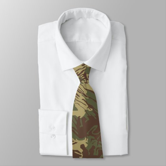 Rhodesian CAMOUFLAGE Neck Tie Krawatte (Gebunden)