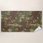 Rhodesian CAMOUFLAGE Strandtuch (Vorderseite)