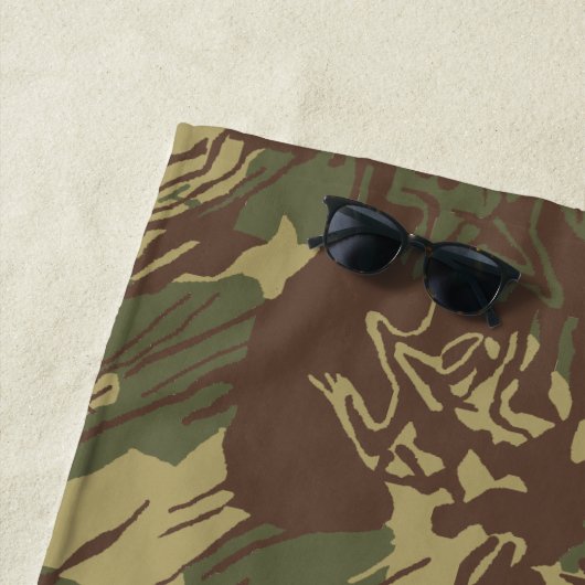 Rhodesian CAMOUFLAGE Strandtuch (Beispiel)