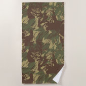 Rhodesian CAMOUFLAGE Strandtuch (Vorderseite)