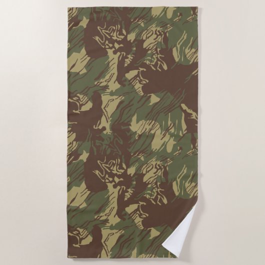 Rhodesian CAMOUFLAGE Strandtuch (Vorderseite)