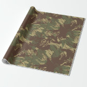 Rhodesian CAMOUFLAGE Wrapping Paper Geschenkpapier (Ungerollt)