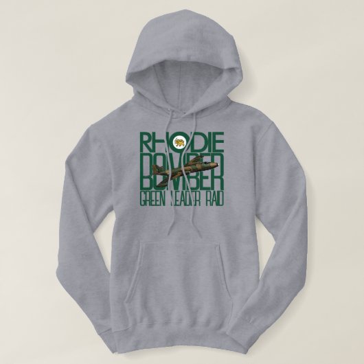 RHODESIAN CANBERRA BOMBER HOODIE (Design vorne)