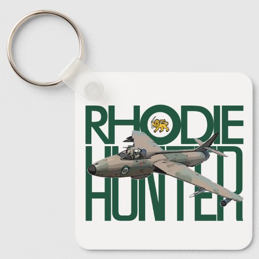 RHODESIAN HUNTER SCHLÜSSELANHÄNGER (Vorderseite)
