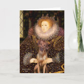 Rhodesian Ridgeback 1 - Königin Karte (Vorderseite)