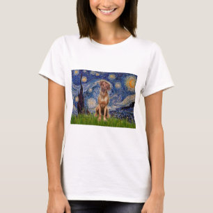 Rhodesian Ridgeback 1 - Starry Night T-Shirt