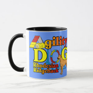 Rhodesian_Ridgeback_Agilität Tasse