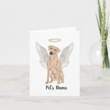Rhodesian Ridgeback Beileid Memorial
