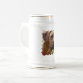 Rhodesian Ridgeback Bier Stein Bierglas (Vorderseite Links)