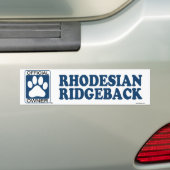 RHODESIAN RIDGEBACK_Blue Autoaufkleber (Auf Auto)