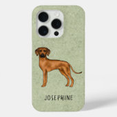 Rhodesian Ridgeback Brown Lion Hund mit dem Namen  Case-Mate iPhone Hülle (Rückseite)