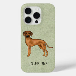 Rhodesian Ridgeback Brown Lion Hund mit dem Namen  Case-Mate iPhone Hülle