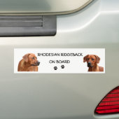 Rhodesian Ridgeback bumpersticker Autoaufkleber (Auf Auto)
