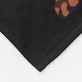 Rhodesian Ridgeback Christmas Lights Xmas Dog Love Fleecedecke (Ecke)