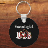 Rhodesian Ridgeback dad Schlüsselanhänger (Vorderseite)