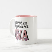 Rhodesian Ridgeback DIVA Zweifarbige Tasse (Vorderseite Links)