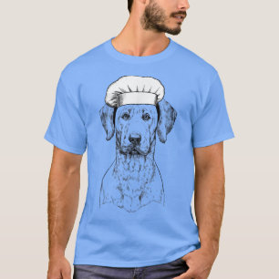 Rhodesian Ridgeback Dog Cook Koch Funny Cooking T-Shirt