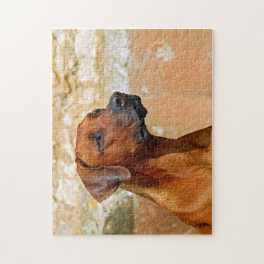 Rhodesian Ridgeback Dog Gazeyes Puzzle (Vertikal)