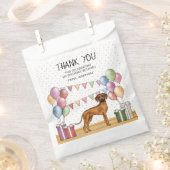 Rhodesian Ridgeback Dog Pastel Geburtstag Vielen D Geschenktütchen (Ausgeschnitten)