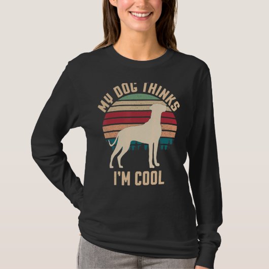 Rhodesian Ridgeback Dog Retro 1 T-Shirt (Vorderseite)