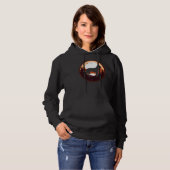 Rhodesian Ridgeback Dog Retro 2 Hoodie (Vorne ganz)